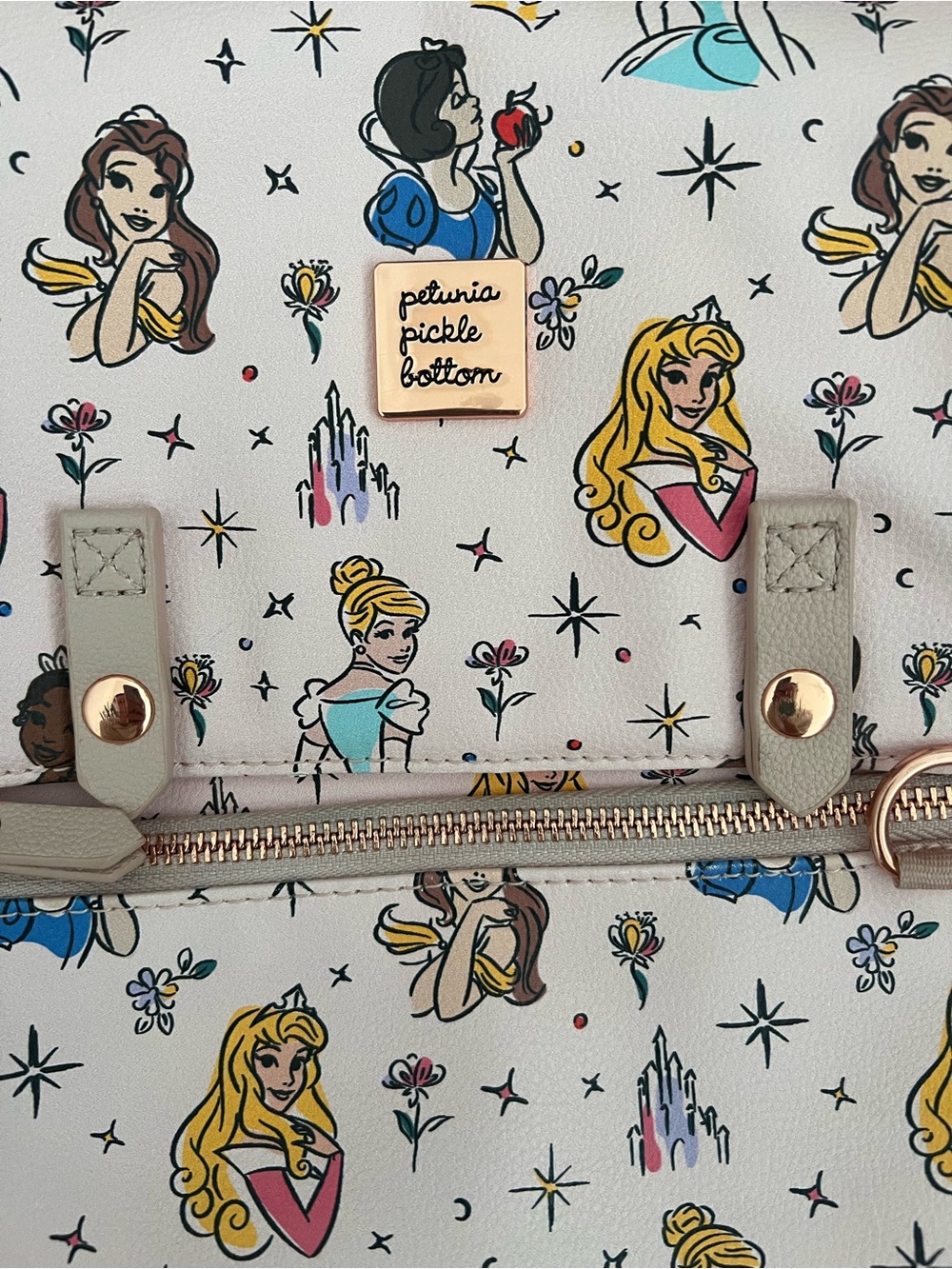 Pink Disney Princess Print Mini Backpack - Picture 2 of 4
